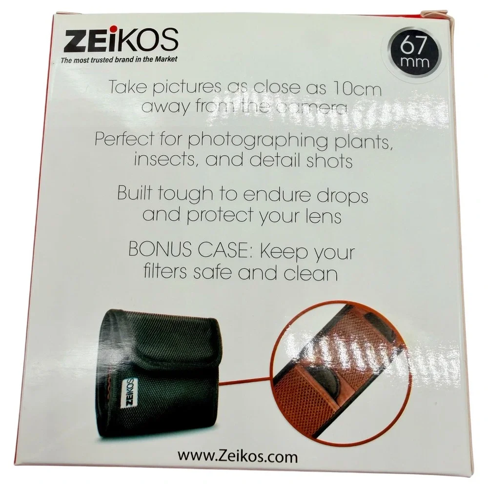 JJC Zeikos AgfaPhoto Camera Accessory Bundle Lens Pouch Filters Wide‎ Angle New